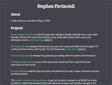 Tablet Screenshot of firrincieli.com